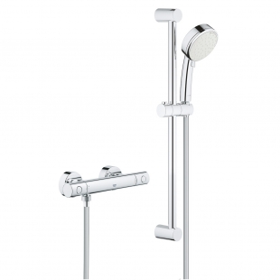 Термостат для душа Grohe Grohtherm 800 с душевым гарнитуром Tempesta Cosmopolitan 34768000